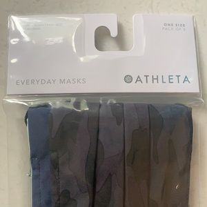 Athleta Pack of 5 Face Masks